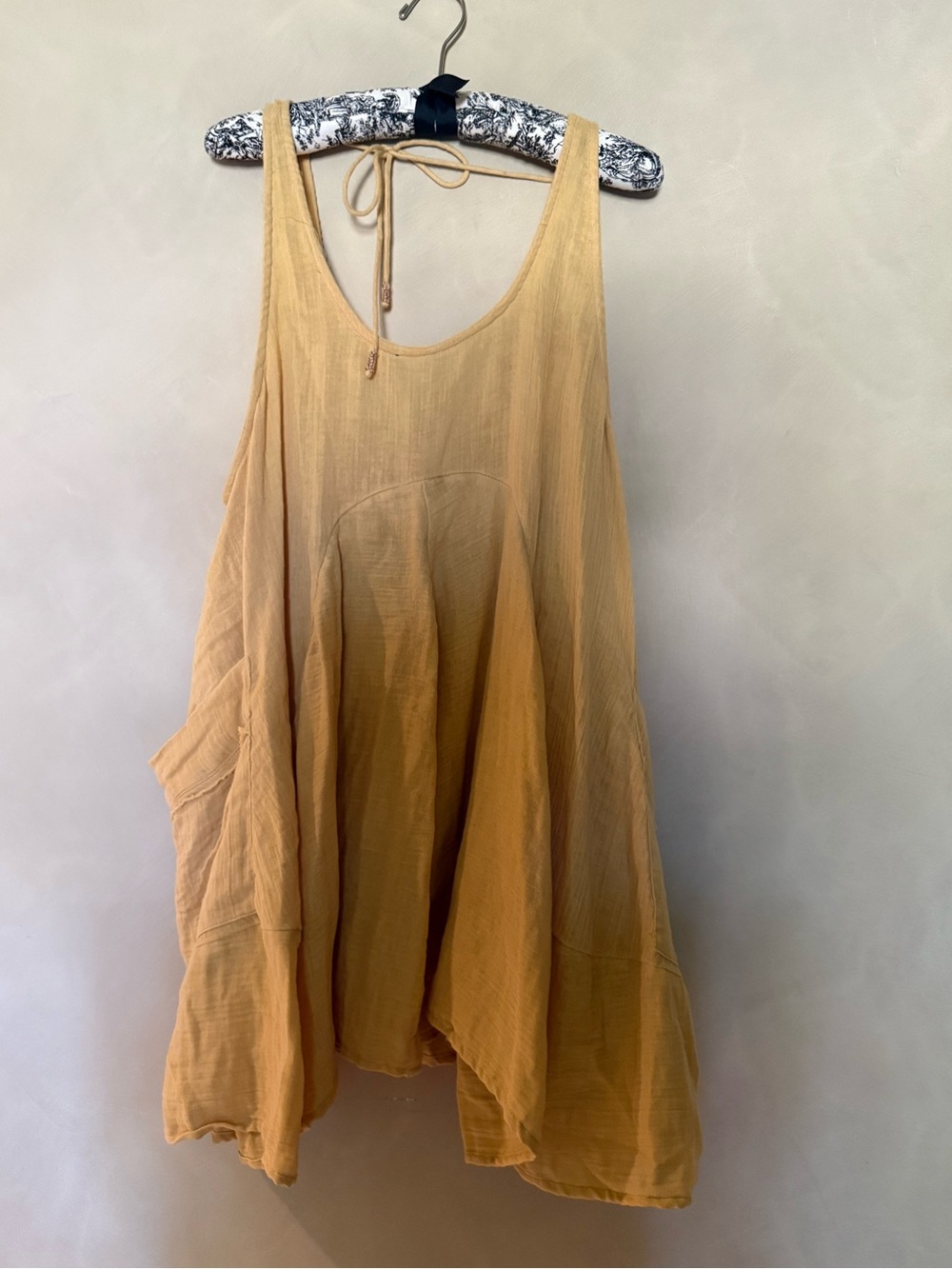 Free People Billowy Bohemian Gauze Pina Colada Tunic size S - Picture 3 of 6